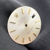 Guaranteed Authentic Rolex Oyster Perpetual Datejust  With Date Superlative Chronometer Officially Certified Swiss Made Champagne Dial 36mm